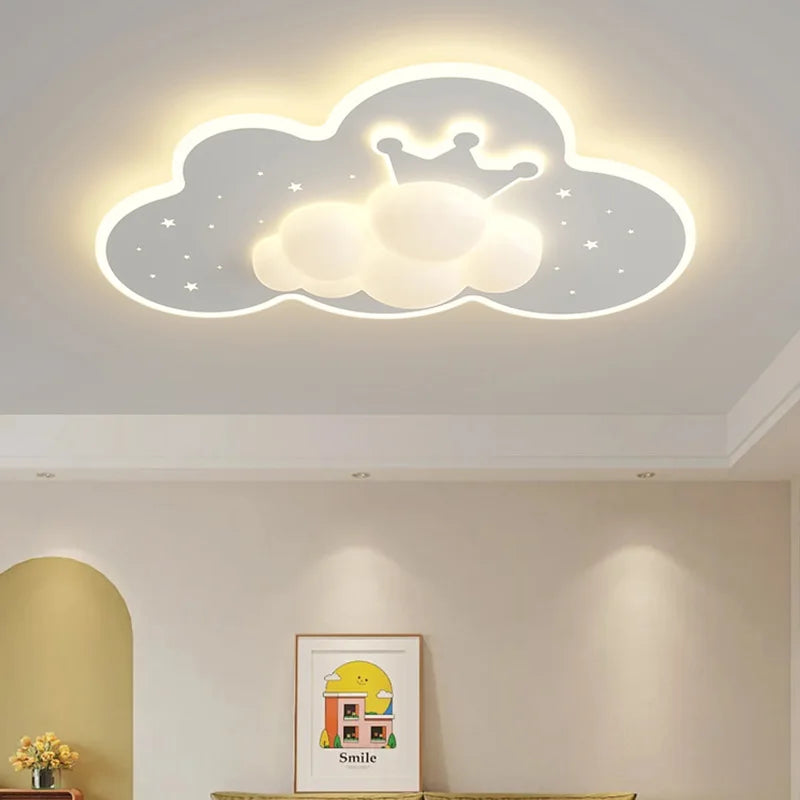 Creative Cloud Bubble LED Ceiling Light Home Decor Bedroom Children'S Room Girl Ceiling Pendant Lamp Interior Ceiling Chandelier