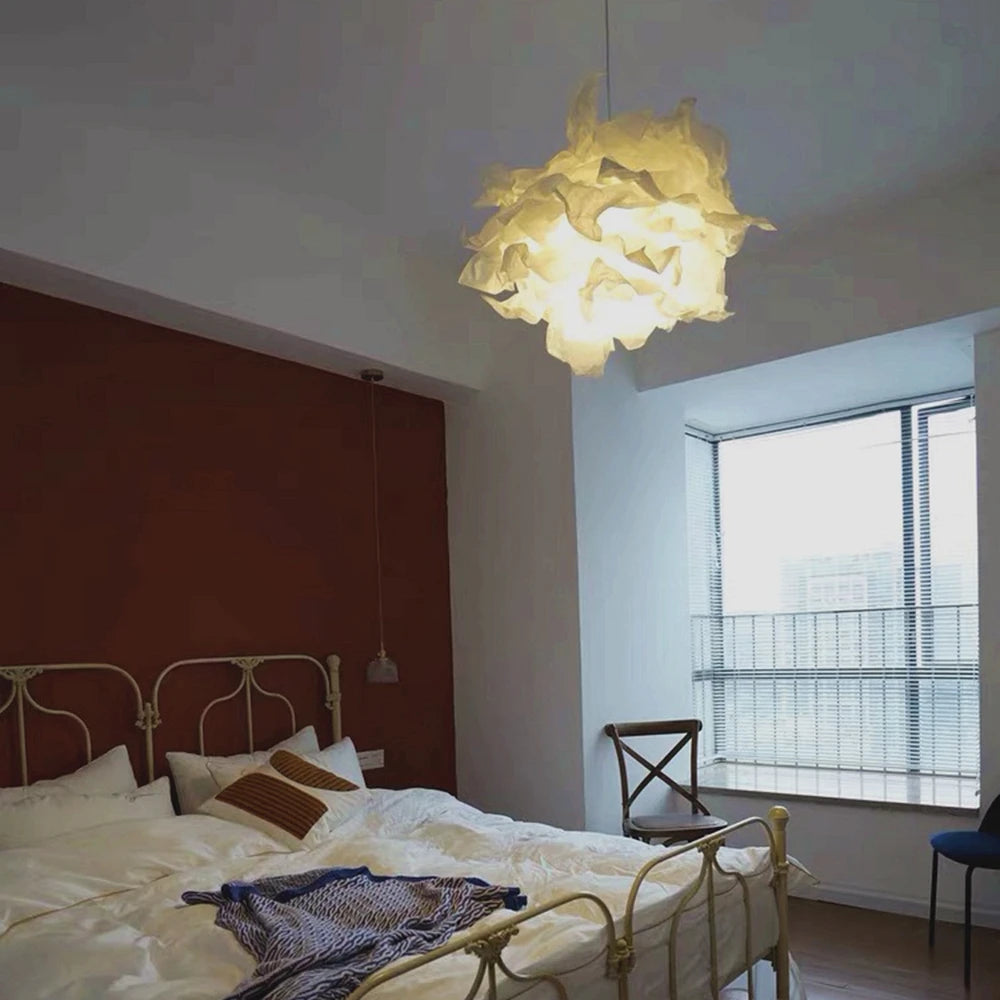 42X42/60X40/85X54Cm Art DIY Cloud Lamp Shade Flower Light
