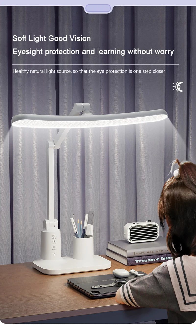 LED Table Lamp Eyes Protection Touch Dimmable Led Table