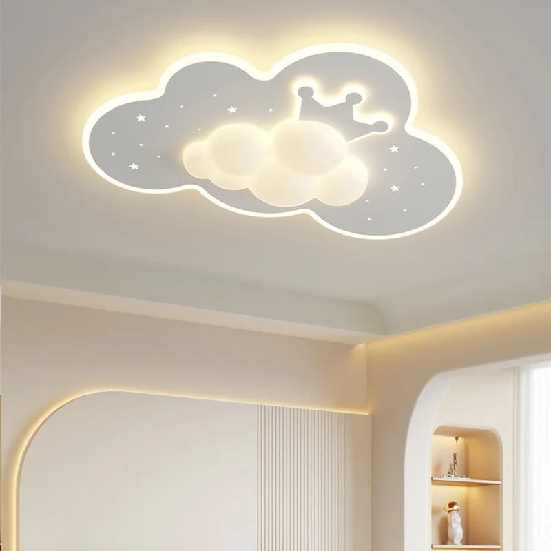 Creative Cloud Bubble LED Ceiling Light Home Decor Bedroom Children'S Room Girl Ceiling Pendant Lamp Interior Ceiling Chandelier