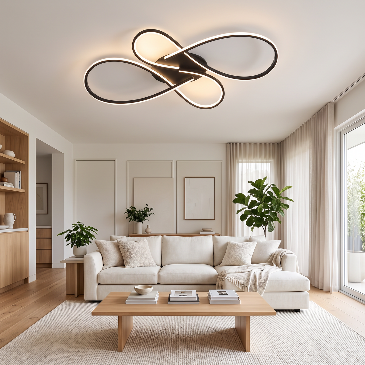 New Ceiling Modern Chandelier Lights for Living Room in a modern home