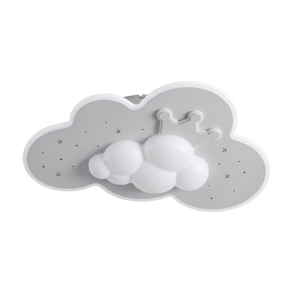 Cloud Bubble Ceiling Light on a white background