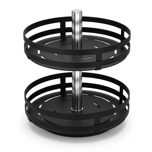 Rotating Spice Turntable on a white background