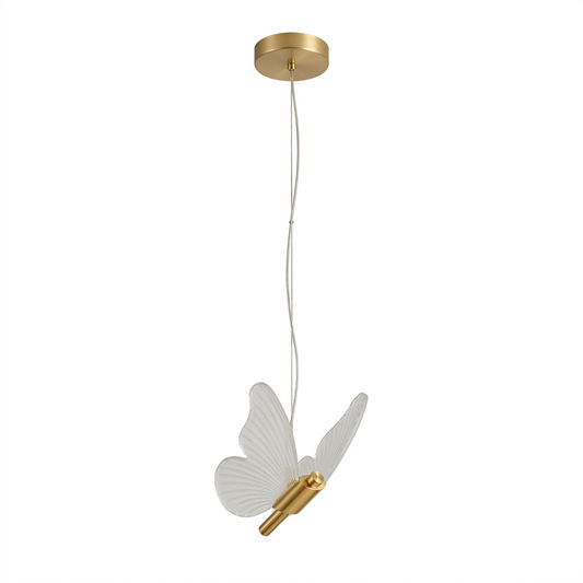 Butterfly Pendant Light on a white background