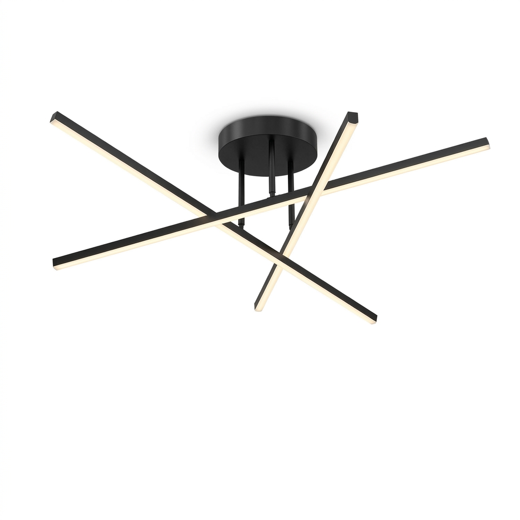Crossbar LED Ceiling Light on a white background