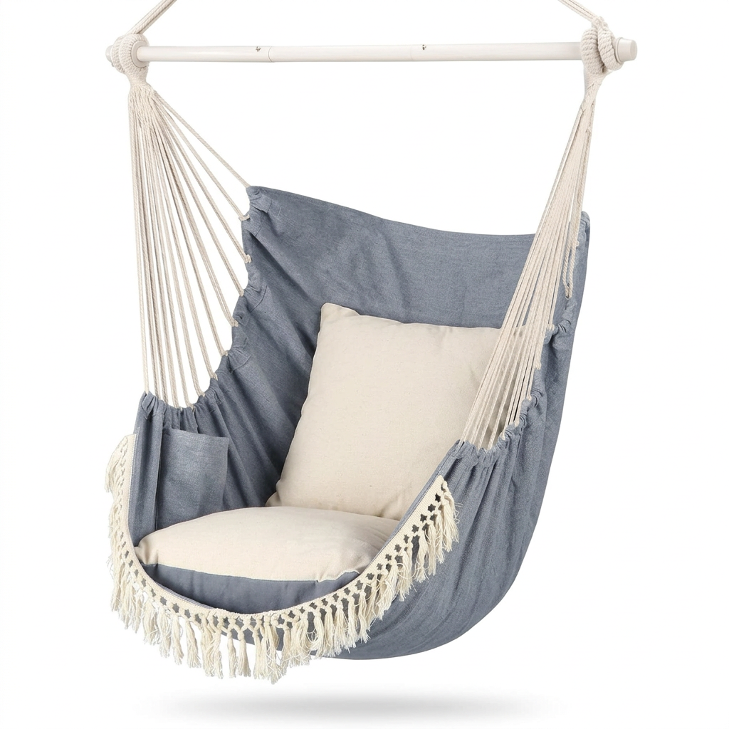 Hanging Hammock Chair on a white background