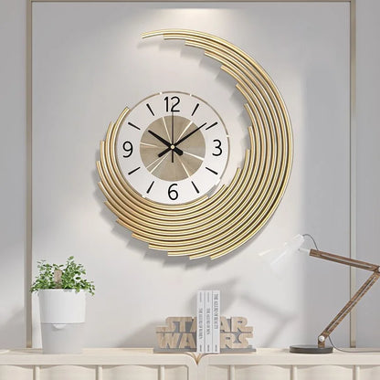 Clocks Wall Clocks Living Rooms Home Nordic Clocks Creative Modern Simple Wall Mounted Watches Light Luxury Decorative Clocks