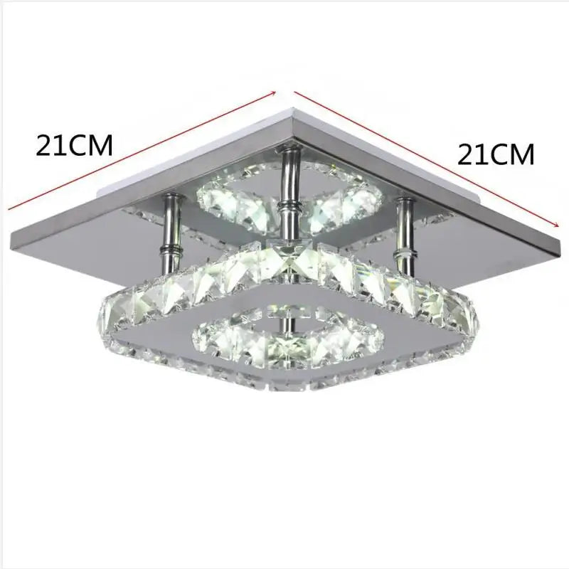 Modern Cool White / Warm Light Chandelier Led Lamps High-Power Crystal Chandelier Led Lustre Light Chandeliers