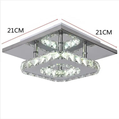Modern Cool White / Warm Light Chandelier Led Lamps High-Power Crystal Chandelier Led Lustre Light Chandeliers