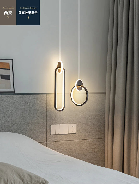 Room Decor Ring Lustres Lamparas Colgantes Para Techo