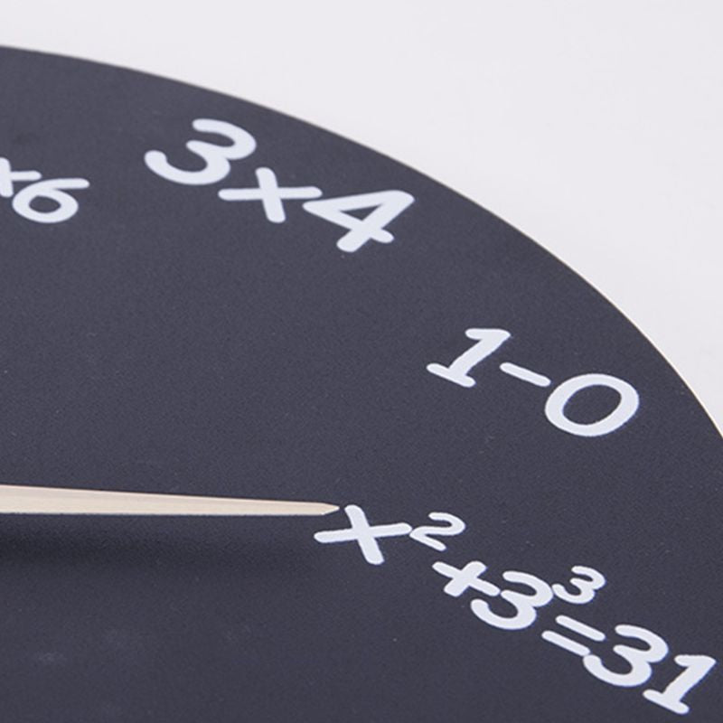 Math Clock Unique Wall Clock Modern Design Novelty Maths