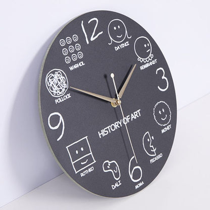 Math Clock Unique Wall Clock Modern Design Novelty Maths