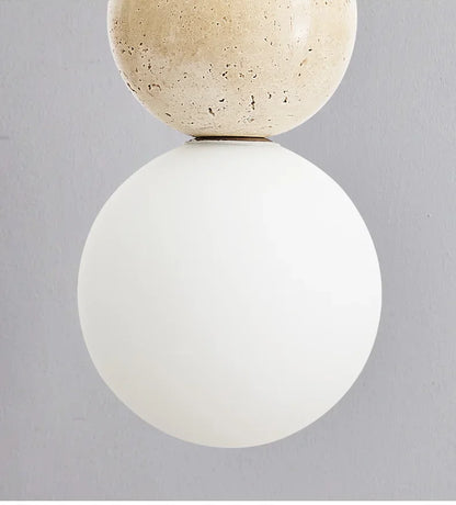 Cream Style Pendant Lamp Bedroom Bedside Led Chandelier