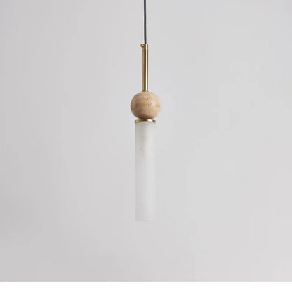 Cave Stone Wabi-Sabi Bedroom Bedside Chandelier Creative