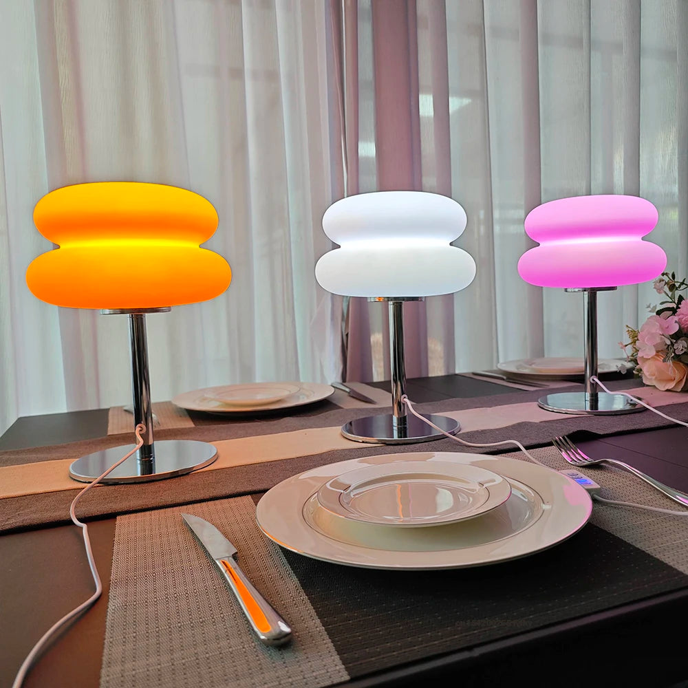 Table Lamp Bedroom Room Lamps USB Plug LED Mushroom Table