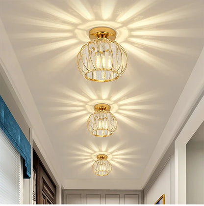 Novelty Design Glass Aisle Ceiling Light Fixtures for