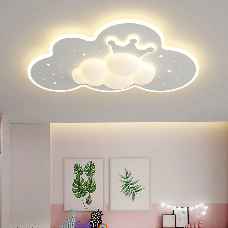 Creative Cloud Bubble LED Ceiling Light Home Decor Bedroom Children'S Room Girl Ceiling Pendant Lamp Interior Ceiling Chandelier