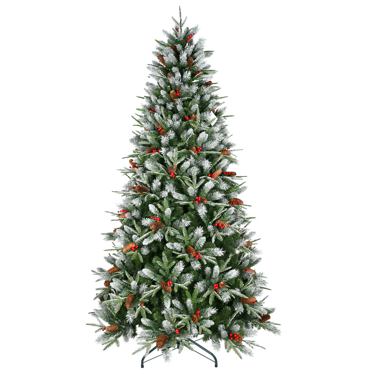 Snow-Tipped Pine Christmas Tree