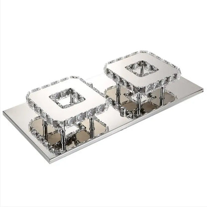 Modern Cool White / Warm Light Chandelier Led Lamps High-Power Crystal Chandelier Led Lustre Light Chandeliers