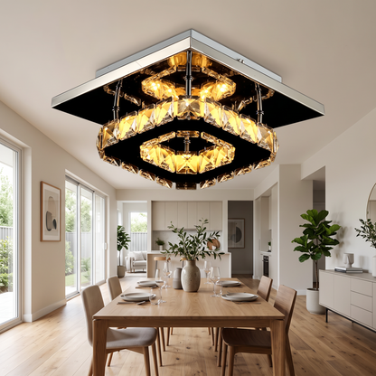 Modern Cool White / Warm Light Chandelier Led Lamps in a modern home