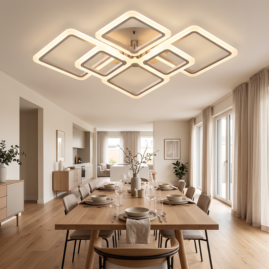 Nordic Minimalist Pendant Light LED Ceiling Lamp Ceiling in a modern home