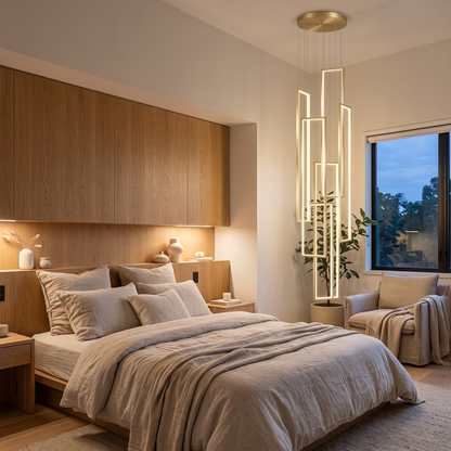 Modern Bedroom Decorative Dining Room Led Ceiling Lamps in a modern home