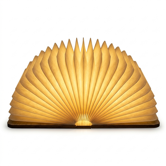 Folding Book Lamp on a white background
