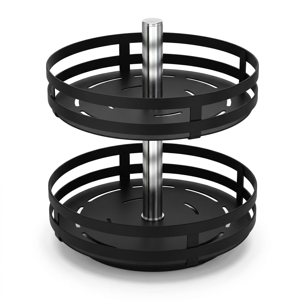 Rotating Spice Turntable on a white background