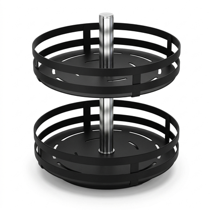 Rotating Spice Turntable on a white background