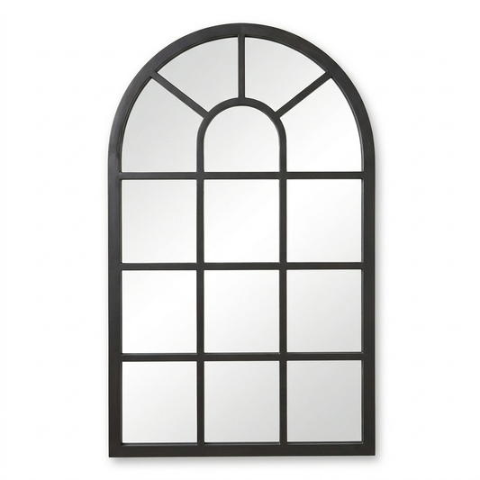 Arched Window Mirror on a white background