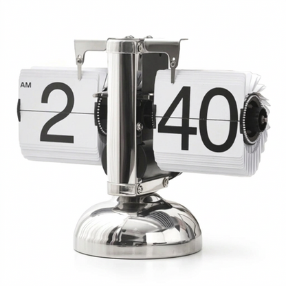 Retro Flip Clock on a white background