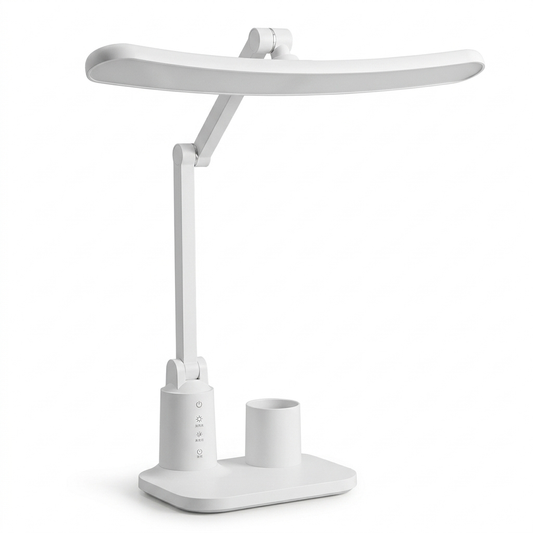 Rechargeable LED Desk Lamp on a white background