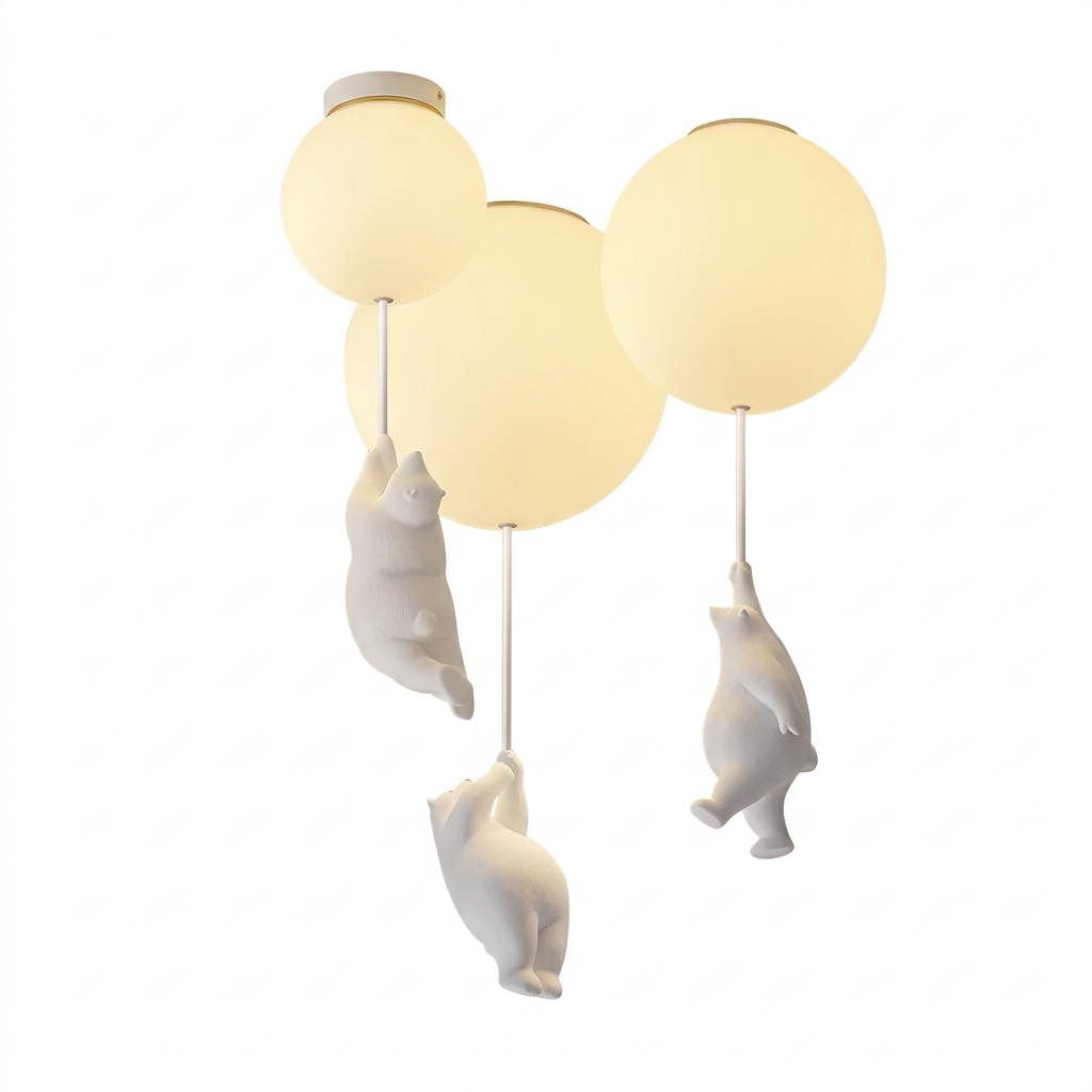 Balloon Bear Kids Light on a white background