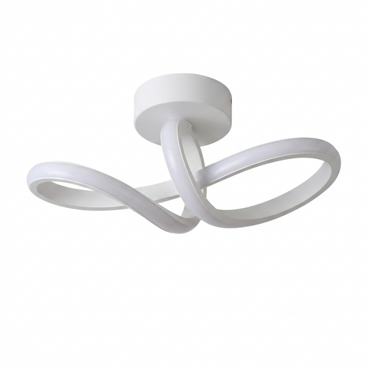 Ribbon LED Ceiling Light on a white background
