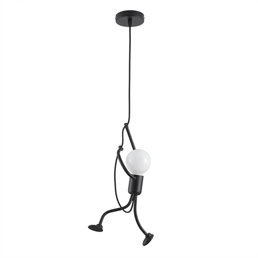 Little Climber Pendant Light on a white background