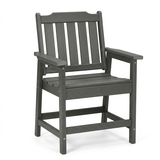 All-Weather Patio Dining Chair on a white background